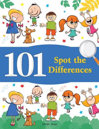 101 Spot the Differences : Fun Activity Books For Children