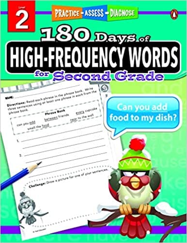 180 Days of High-Frequency Words Grade 2