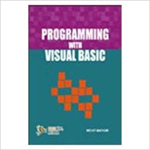 Programming with Visual Basic?