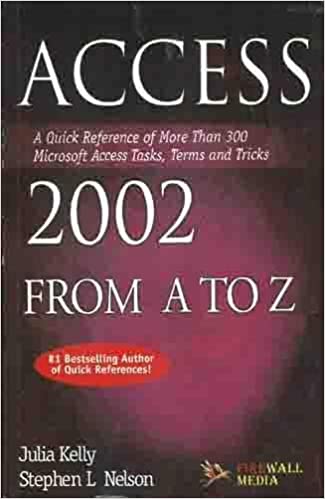 Access 2002 from A to Z