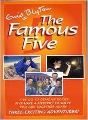 3 IN 1 FAMOUS FIVE-FIVE GO TO DEMONS BOOKS, FIVE HAVE A MYSTERY TO SOLVE & FIVE ARE TOGETHERAGAIN.