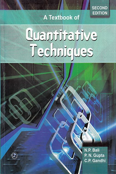 A Textbook of Quantitative Techniques