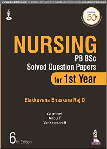 Nursing Pb Bsc Solved Question Papers For 1St Year