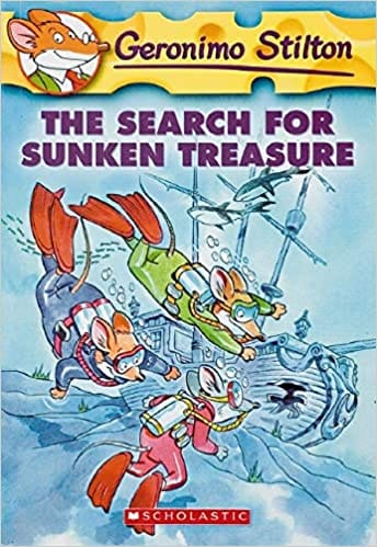 GERONIMO STILTON 25 THE SEARCH FOR SUKEN TREASURE