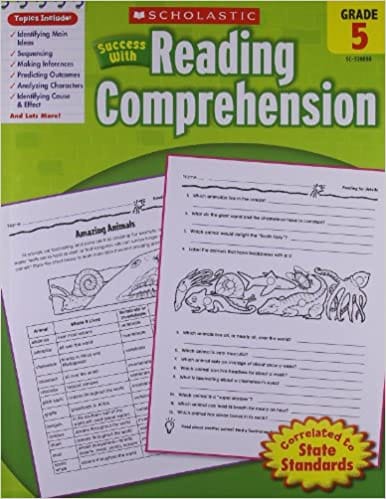 SCHOLASTIC SUCCESS WITH READING COMPREHENSION LEVEL 5