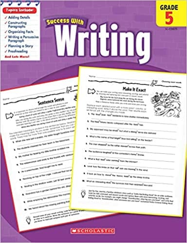 Scholastic Success With : Writing Grade 5