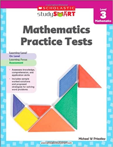 Scholastic Study  Smart 03: Mathematice Practice Tests