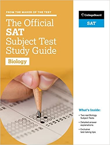 The Official Sat Subject Test In Biology Study Guide