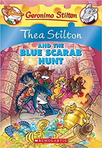 Thea Stilton #11: Thea Stilton & The Blue Scarab Hunt