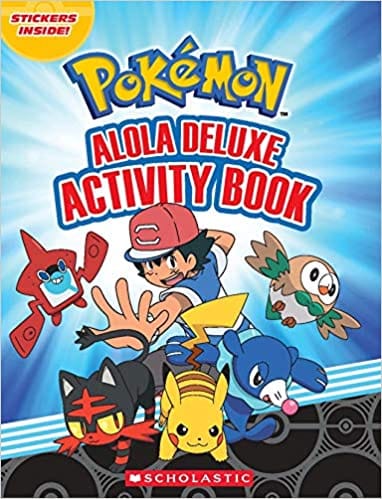 Pok?mon: Alola Deluxe Activity Book