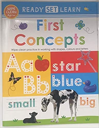 Ready Set Learn Workbooks: First Concepts