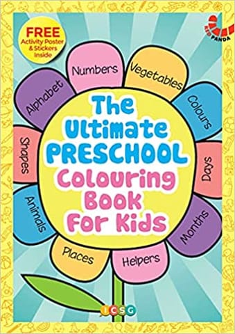 The Ultimate Preschool Colouring Book For Kids