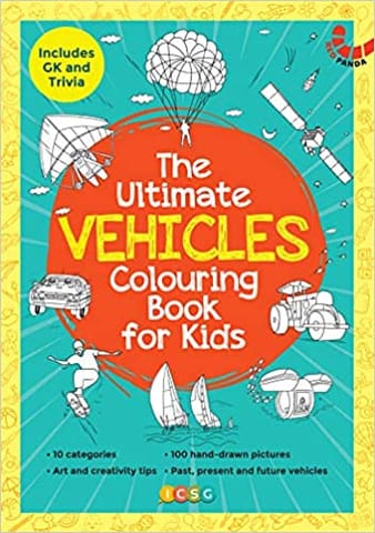 The Ultimate Vehicle Colouring Book For Kids