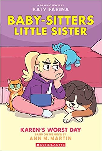 Baby-Sitters Little Sister Graphic Novel #3: Karens Worst Day (Graphix)