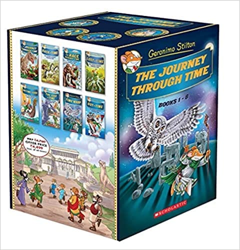 Geronimo Stilton Journey Through Time Box Of 8 Books