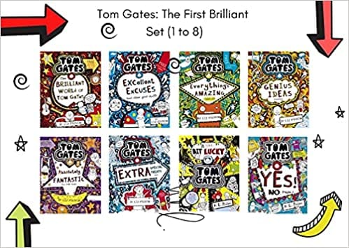 Tom Gates: The First Brilliant Set (1 To 8)