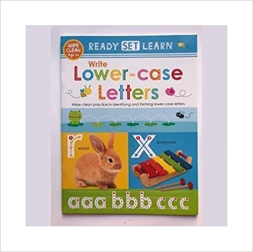 Ready Set Learn Workbooks: Write Lower-Case Letters