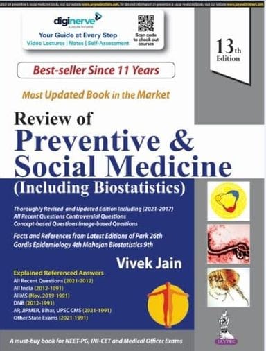 Review Of Preventive & Social Medicine (INCLUDING BIOSTATISTICS) (Paperback)