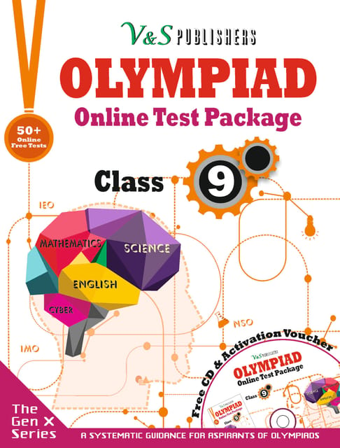 Olympiad Online Test Package Class 9 (Free CD With Activation Voucher)