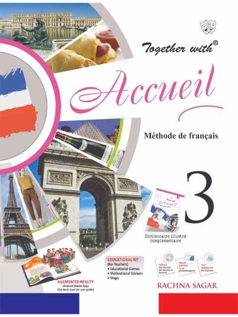 Together with Accueil Text Book Level 3 for Class 8