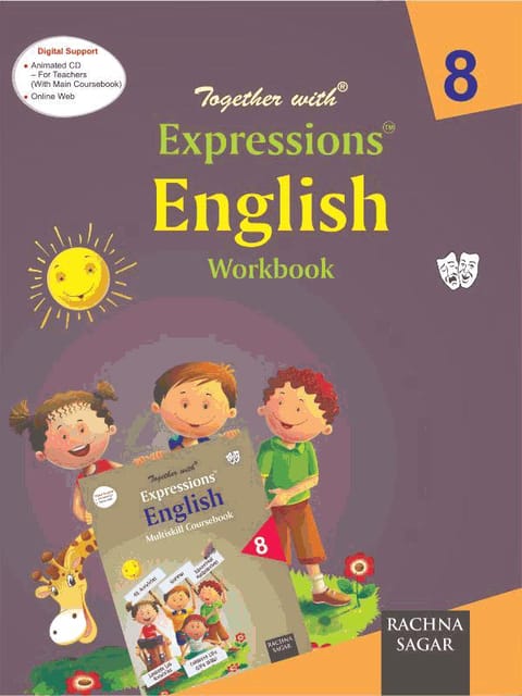 Together With ICSE Expressions English Work Book for Class 8