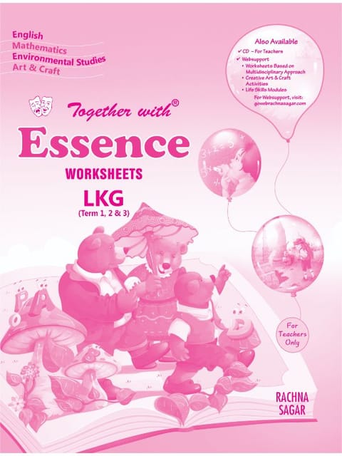 Together With Essence Worksheets for Class LKG book