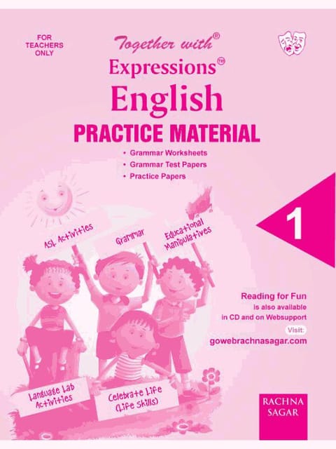 Together with Expressions English Worksheet for Class 1