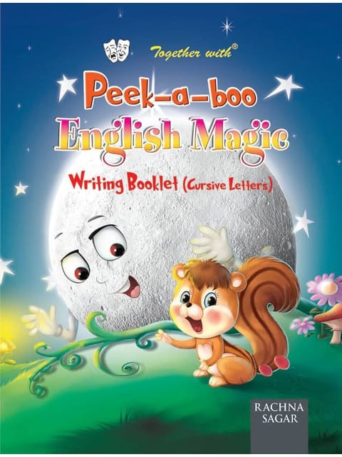 Together With Peek a boo English Magic Writing Booklet Cursive Letters (Paperback)