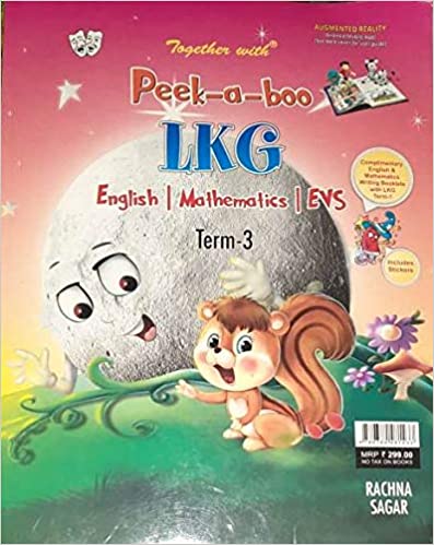 Together with Peek a boo LKG English | Mathematics | EVS Term - 3 (Paperback)