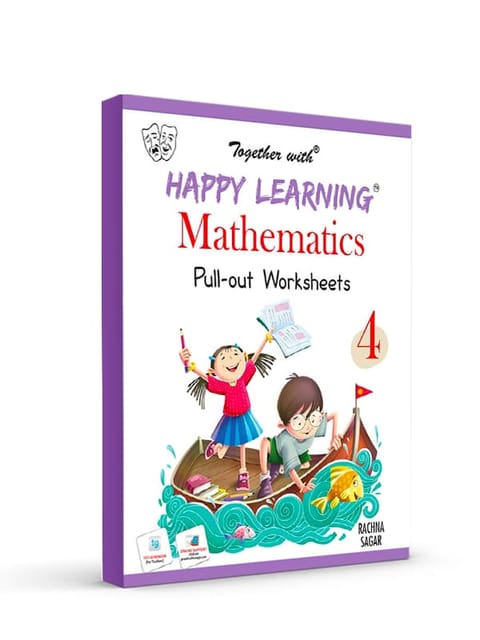 Happy Learning Pullout Worksheets Mathematics for Class 4