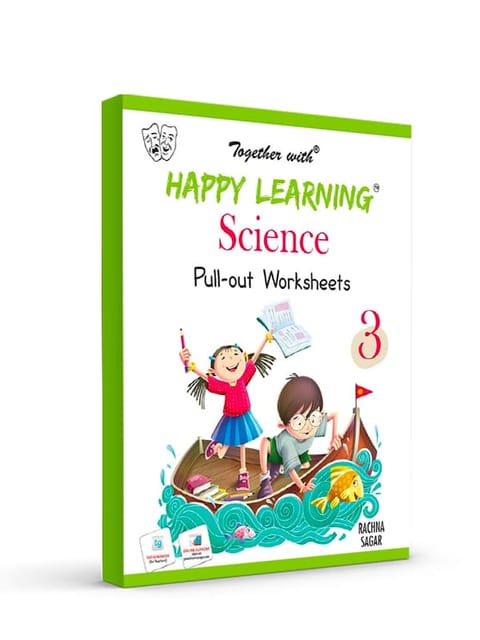 Happy Learning Pullout Worksheets Science for Class 3?Tapa blanda