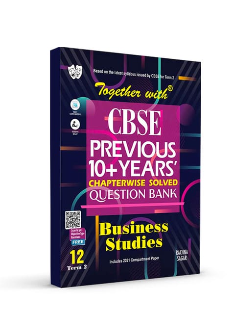 Together with CBSE Previous 10+ Years Question Bank Chapterwise Business Studies for Class 12 Term 2 (For 2022 Exam)