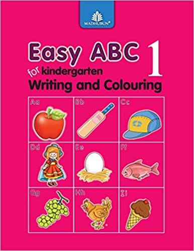 Easy Abc For Kindergarten-1 Writing And Colouring