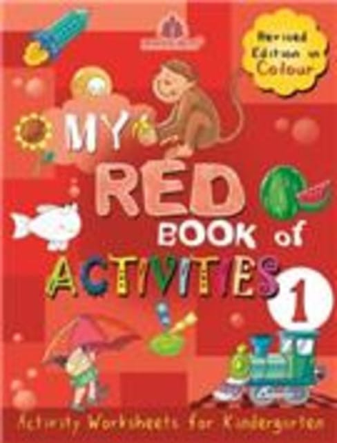 My Red Book Of Activity [Multi Colour Edn]