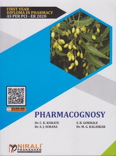 Pharmacognosy First Year Diploma In Pharmacy As Per Pci Er 2020