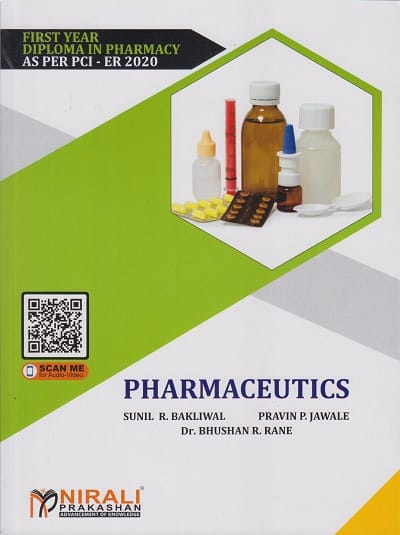 PHARMACEUTICS - First Year Diploma Pharmacy (FYDPharm) - PCI's ER 2020 Syllabus  (Paperback)