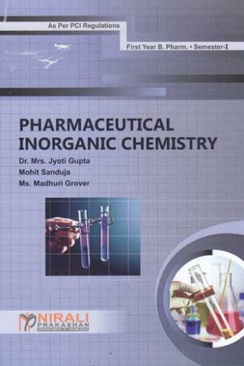 Pharmaceutical Inorganic Chemistry 1 Year B Pharm Samester 1