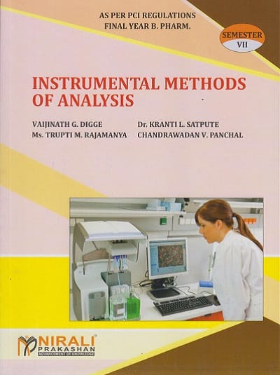 INSTRUMENTAL METHODS OF ANALYSIS (Final Year BPharm Semester 7)