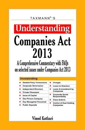 Taxmanns Understanding Companies Act 2013