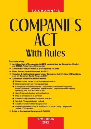 Companies Act with Rules