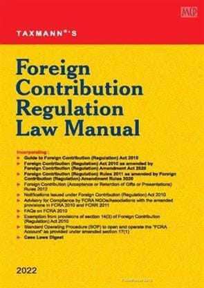 Foreign Contribution Regulation Law Manual