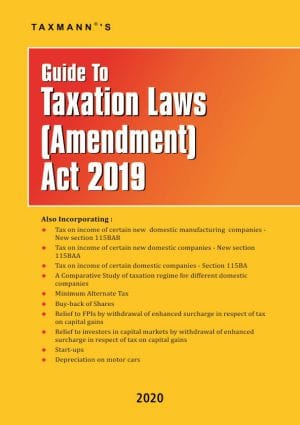 Guide To Taxation Laws (Amendment) Act 2019