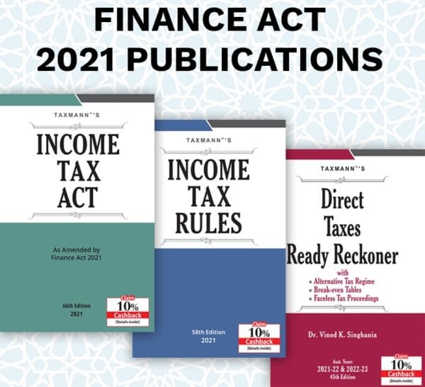 Taxmann Combo for Income Tax Act, Income Tax Rules & Direct Taxes Ready Reckoner (Set of 3 Books)?