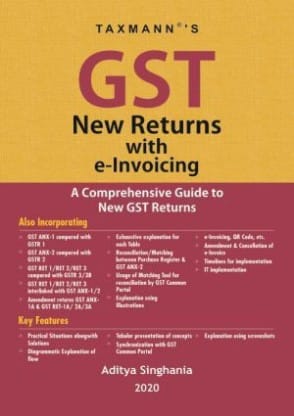 GST New Returns with e-Invoicing??(English, Paperback, Aditya Singhania)