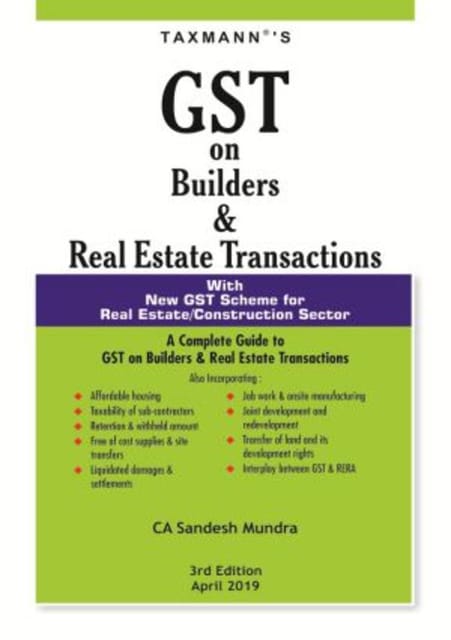 GST on Builders and Real Estate Transactions