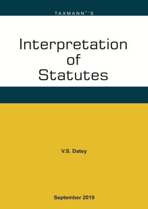 Interpretation of Statutes