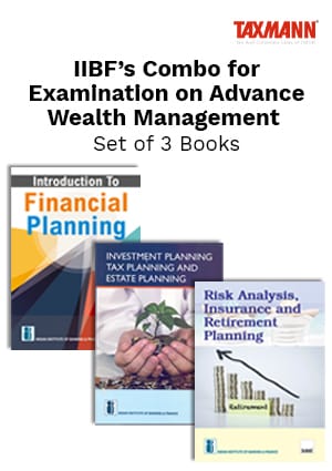 IIBF's COMBO | Examination on Advance Wealth Management | Set of 3 Books