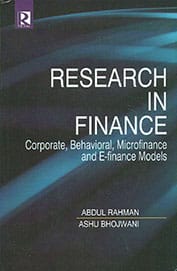 Research in Finance