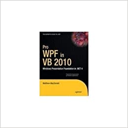 Pro WPF in VB 2010