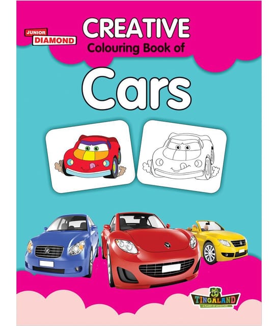 Creative Colouring Books Cars Pb English